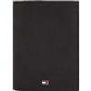 Tommy Hilfiger Uomo Portafoglio Johnson con Scomparto Monete, Nero (Black), Taglia Unica