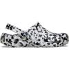 Crocs,Unisex Adulto,Classic Confetti Clog,Nero/Bianco,38-39