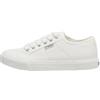 Only ONLNICOLA Canvas Noos Sneaker, da Donna, Bianco, 36 EU, Bianco, 36 EU
