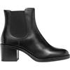 Geox Stivali da Donna D Serilda 60 B alla Caviglia, Nero, 35 EU