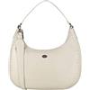palpito, Borsa a tracolla in pelle Donna, bianco