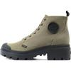 Palladium Donna PALLABASE Twill Stivaletto, Verde, 40 EU, verde, 40 EU
