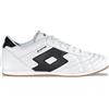 Lotto Tendoro LC Unisex, Scarpe da Ginnastica Adulto, Bianco Nero, 42 EU