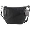 Mandarina Duck Mellow Leather P2fzt59, Borsa A Tracolla Donna, (Nero), 30x28x11 L x H W