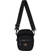 Alpha Industries Label Messenger Borsa Small, Unisex-Adulto, Black, Taglia Unica