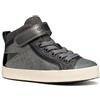 Geox J Kalispera Girl, Scarpe da Ginnastica, Nero Grafite, 24 EU