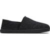 TOMS Men's Camden Slipper, Black Cozy Twill, 40.5 EU