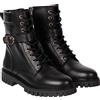 Tommy Hilfiger Stivali Bassi Donna Buckle Lace Up Stivaletti, Nero (Black), 36 EU