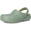 Crocs Classic Lined Clog K Unisex - Bambini e ragazzi, Moss, 30/31 EU