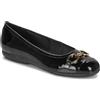 Geox Ballerine da Donna D Annytah A, Nero, 38 EU