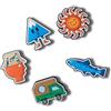Crocs Avengers Emoji Confezione Da 5, Charms Scarpe Unisex Adulto, Cher Clueless -