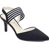LifeStride Sanya, Scarpe décolleté Donna, Nero, 40.5 EU