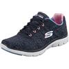 Skechers Flex Appeal 4.0 - Fresh Move, Scarpe da ginnastica Donna, Blu Navy, 39.5 EU