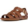Fitflop Gracie Leather Fisherman Sandali | Cinghie piatte leggere, comoda ammortizzazione, supporto dell'arco plantare