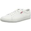 Levi's Woods - Sneaker Uomo, Bianco (Brillant White), 43 EU