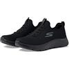 Skechers Gowalk Flex - Scarpe Sportive da Ginnastica da Uomo con Schiuma raffreddata ad Aria, Nero 2, 46 EU