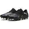 Puma Future 8 Match Low FG/AG - Scarpe da Calcio Unisex, Puma Black-Puma Silver-Fluo Green,