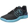 Kempa Attack Two 2.0 - Scarpe da Pallamano da Uomo, Colore: Nero/Acqua, 42,5 EU