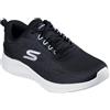 Skechers Skech-Lite PRO 2.0 Everyday Pace Sneaker da Donna, Rete Nera con Finiture Bianche., 37 EU