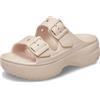 Crocs Saturday Sandali da donna, con plateau, al quarzo, taglia 40