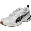 PUMA Sneaker Milenio Tech 2000 Unisex, Grigio Piuma PUMA Nero PUMA Argento, 47 EU