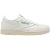 Reebok Sneakers Club C Bambino, Gesso Gesso Glegrn, 11 UK Child