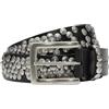 LIEBESKIND BERLIN Pelle cintura Leather Belt W95 Black nero