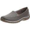 Skechers Women's Relaxed Fit Reggae Fest Willows Slip On,Dark Taupe,US 8.5 M