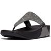 Fitflop Women's Lulu Shimmerlux Toe-Post Sandals, peltro, 43 EU