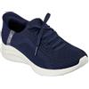 Skechers Donna Ultra Flex 3.0 Brilliant Path Slip-In ALLENATRICE, Navy Knit/Navy Trim, 36.5 EU Large