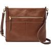 Fossil Women's Fiona Ew Crossbody Floreale Multi/White Shoulder Bag, One Size