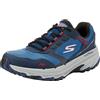 Skechers Go Run Trail Altitude 2.0-Marble Rock 3.0 Sneaker da Uomo, Blu Navy/Rosso, 43 EU