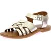 Kickers Kick Ladora, Sandali Bassi Donna, Oro, 38 EU