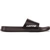 Lotto Sandali sportivi Lathi unisex, nero bianco, 41 EU