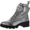 KARL LAGERFELD Anfibi Pippa Donna, Argento, 38 EU