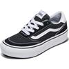 Vans Brooklyn LS Platform, Scarpe da Ginnastica Donna, Suede And Black And White, 38 EU