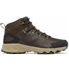 Columbia Peakfreak 2 Mid Outdry Leather, Scarponi da trekking ed escursionismo impermeabili a vita media Uomo, Cordovan/Black 2024 , 42 EU