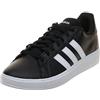 adidas Uomo Grand Court Base 2.0 Shoes, Core Black / Cloud White / Core Black, 40 EU