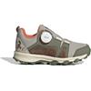 Adidas Unisex - Bambini Terrex Disney Agravic Boa Trail Running Shoe, Wonder Beige/Olive Strata/Impact Orange, 39 1/3 EU