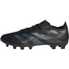 adidas Unisex - Adulto PREDATOR LEAGUE Football boots Multiground, Core Black / Carbon / Gold Metallic, 46 EU