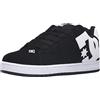 DC Shoes Corte Graffik, Scarpe da skateboard, Uomo, Nero Black 001, 42 EU