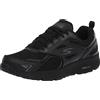 Skechers Go Walk Flex-Remark, Scarpe da Ginnastica Uomo, Nero, 48.5 EU Larga