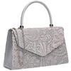 SWANKYSWANS Pochette elegante da donna Kendall Lace Smart, Argento (Argento), Taglia unica
