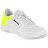 Kempa Scarpe Sportive da Donna Kourtfly Three W, Bianco/Giallo Fluo, 37 EU, Bianco Fluo Giallo, 37 EU