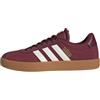 adidas Uomo VL Court 3.0 Shoes, Shadow Red/off White/Maroon, 44 2/3 EU