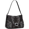 Desigual borsa a tracolla Poker Face Posadas Mini 2.0 Crossbody Bag Chocolate marrone scuro