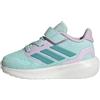adidas Unisex - Bimbi 0-24 RUNFALCON 5 Shoes Infants, Halo Mint/Mint TON/Ice Lavender, 21 EU