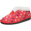 Manitu Home 340010-04, Ciabatte Donna, Rosso 4, 43 EU