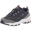 Skechers Women's D'Lites Sneaker, Navy Multicolour, 37.5 EU