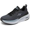 Skechers Go Run Elevate 2.0, Scarpe da Ginnastica Donna, Black Textile/Blue Trim, 41 EU